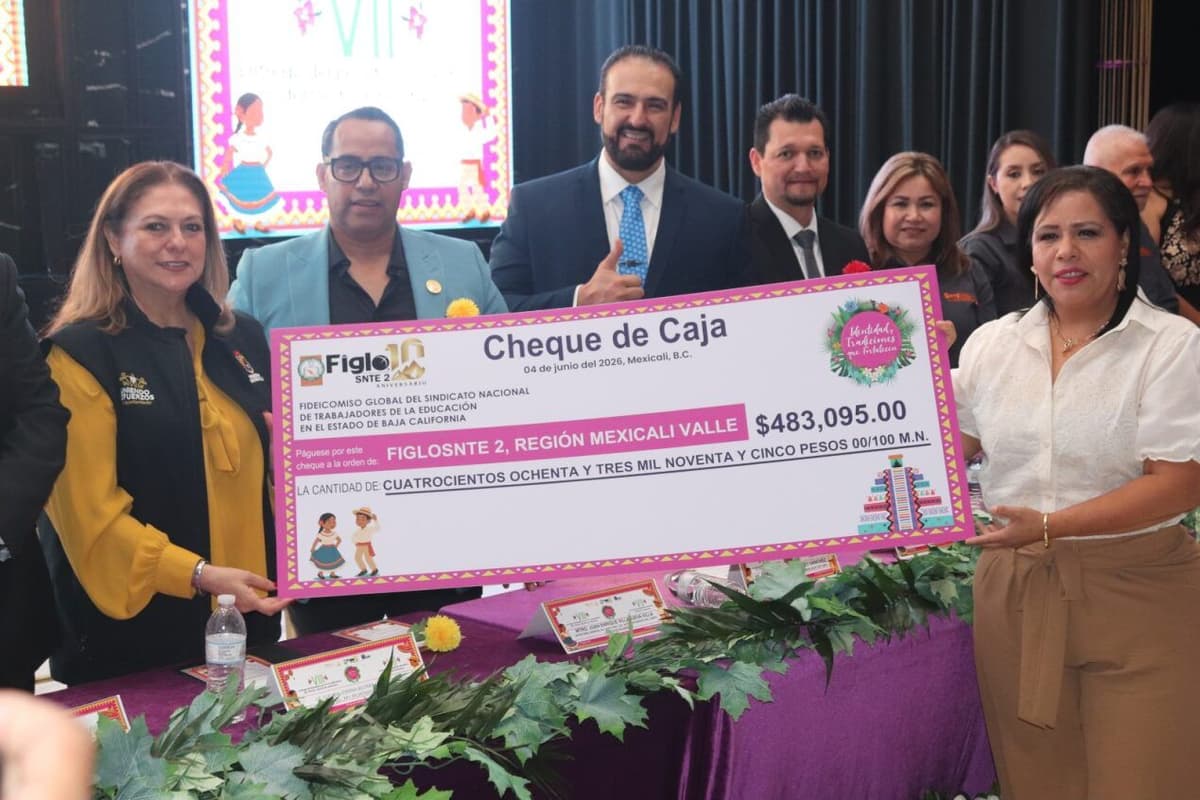 FIGLOSNTE 2: ENTREGA 6.5 MDP POR CONCEPTO DE JUBILACIÓN Y RETIRO DEL SECTOR EDUCATIVO